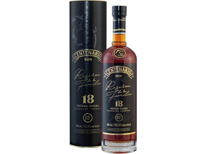 Centenario Rum 18 YO Reserva de la Familia, Tuba, 40%, 0,7l