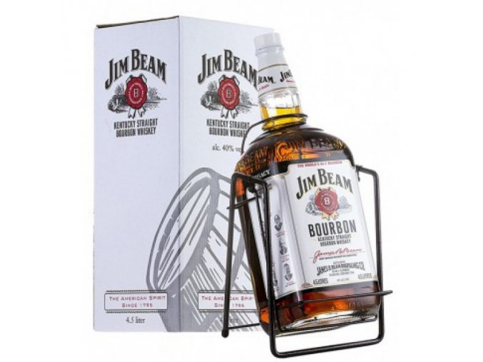 Jim Beam + kolébka, 40%, 3l