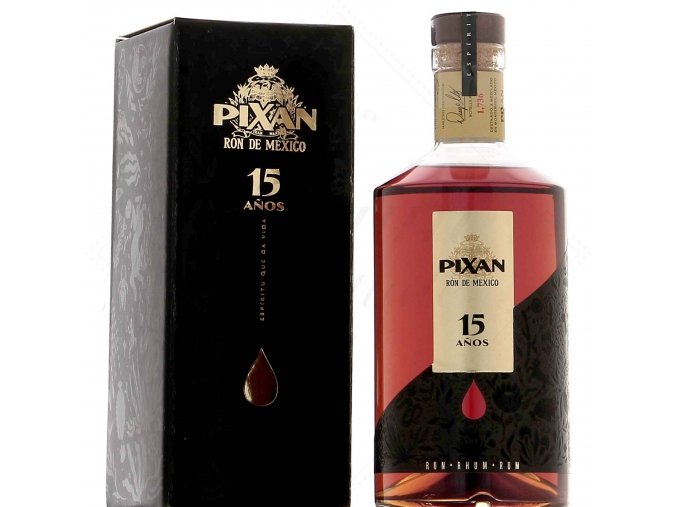 Pixan 15 YO Rum, Gift Box, 40%, 0,7l