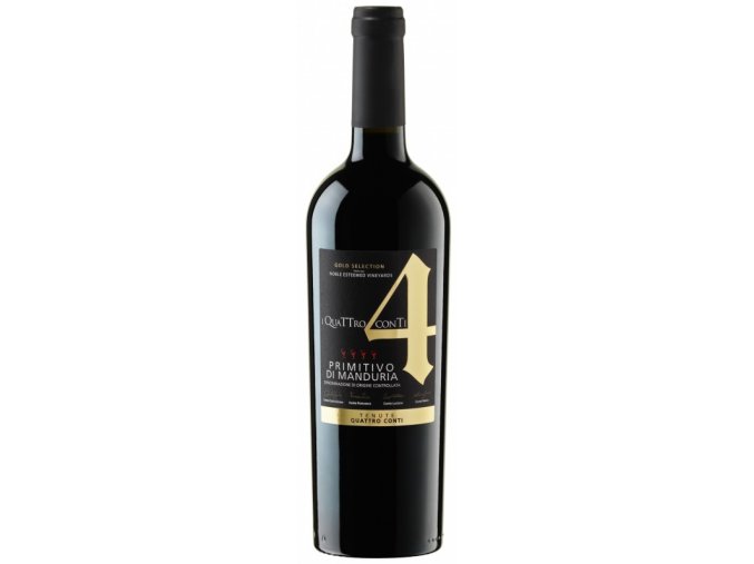 Primitivo di Manduria Gold Quattro Conti 2016 Conti Zecca, 0,75l23