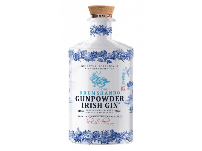 Drumshanbo Gunpowder CERAMIC Irish Gin, 43%, 0,7l1