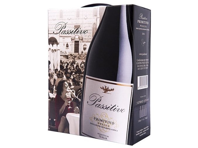 Passitivo Primitivo IGT, Bag in box, Paololeo, 3l