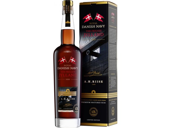 A.H.Riise Danish Navy The Frigate Jylland, 45%, 0,7l
