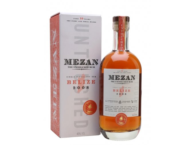 Mezan Belize 2008, Gift box, 46%, 0,7l