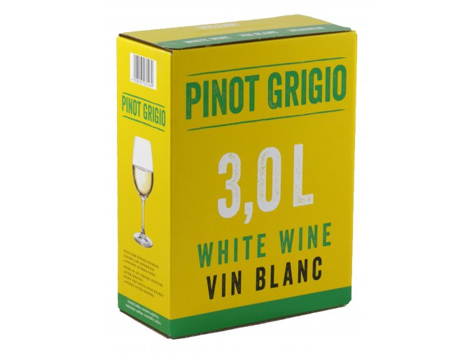 Pinot Grigio, bag in box, 3l