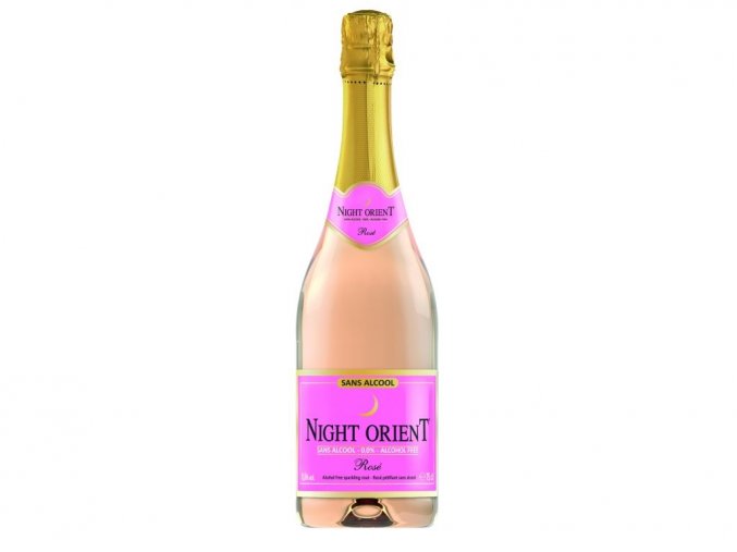 Night Orient Rosé Sparkling, nealko, 0,75l