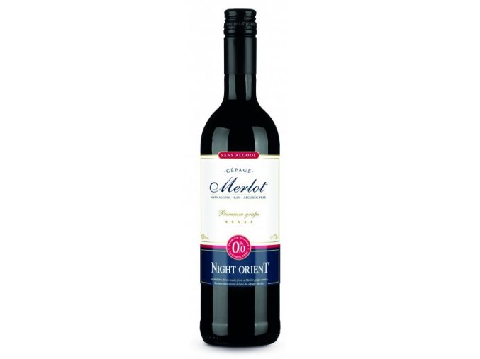 Night Orient Merlot, nealko, 0,75l