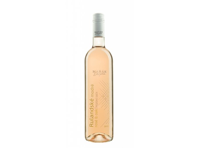 Rulandské modré rosé, 2019, pozdní sběr, polosuché, Maňák, 0,75l