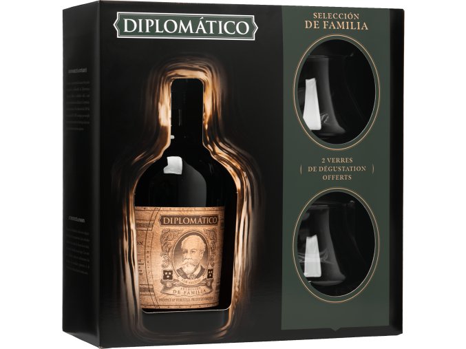 Diplomatico Selección de Familia + 2 skleničky2