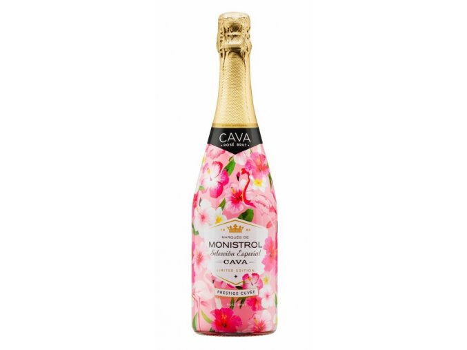 Marques de Monistrol CAVA Rosé Brut Flower edition, 0,75l