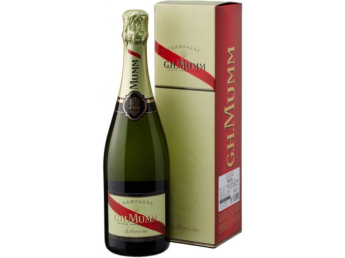 MUMM Demi Sec v dárkové krabičce, 0,75l