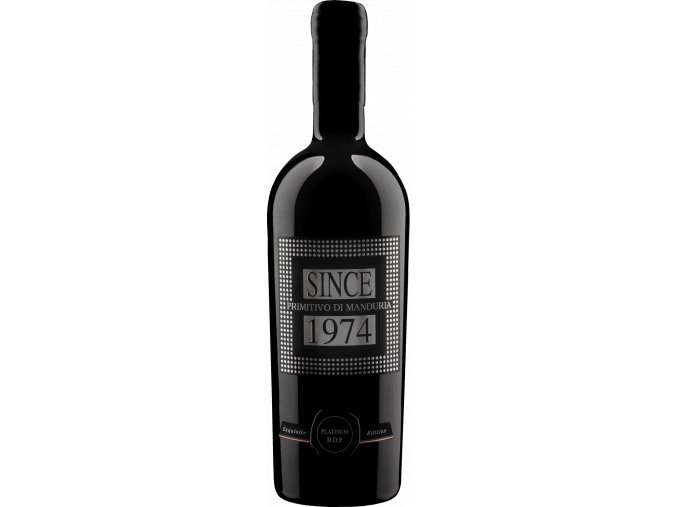 Primitivo di Manduria, Since 1974, PLATINUM Limited Edition, 0,75l