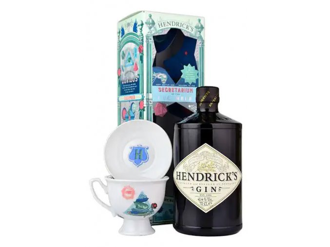 Hendricks Gin Tea Set, 44%, 1l