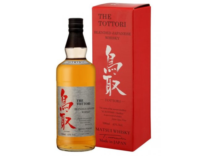 Tottori Japanese whisky, 43%, 0,7l