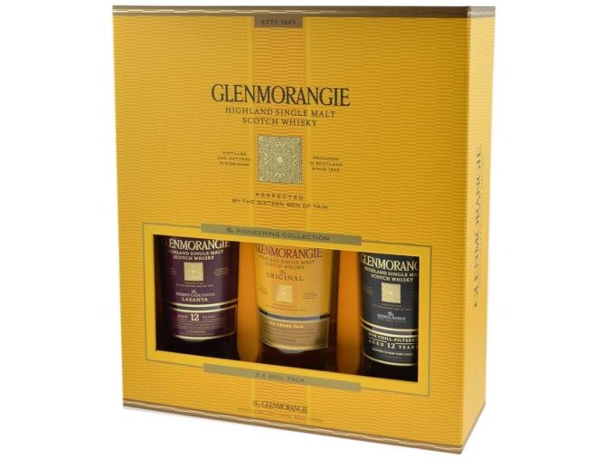 Glenmorangie Pack, Gift Box, 3x0,35cl