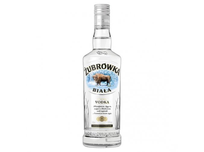 Zubrowka Biala vodka, 37,5%, 0,5l