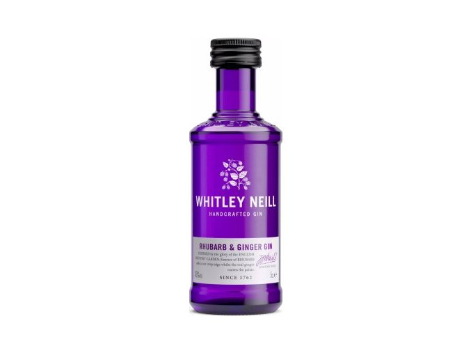 Whitley Neill Rhubarb & Ginger Gin, 43%, 0,05l