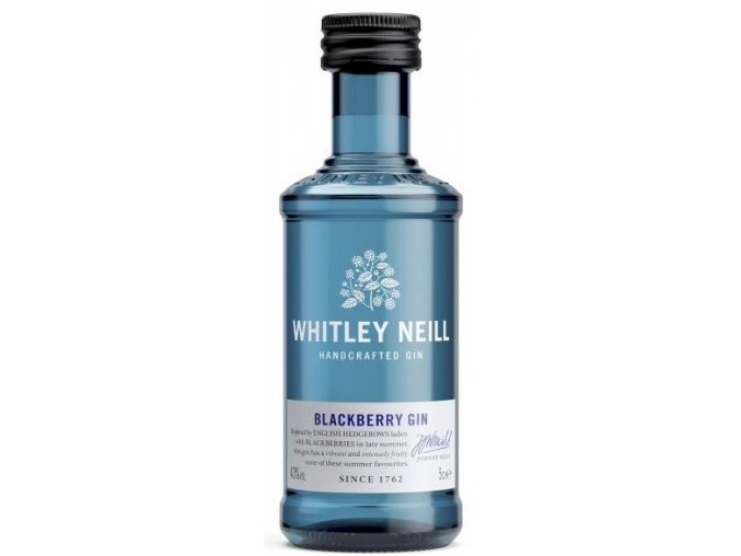 Whitley Neill Blackberry gin, 43%, 0,05l