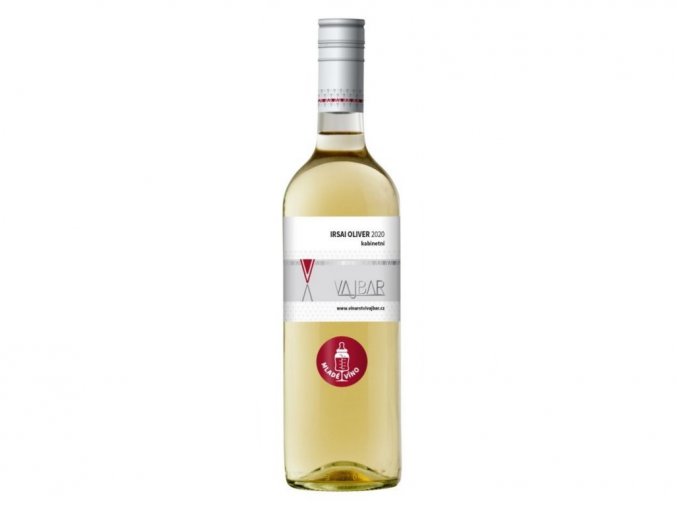 Irsai Oliver, 2020, kabinetní, suché, Vajbar, 0,75l