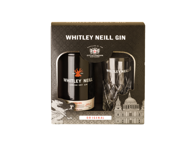 Whitley Neill Original Gin, Gift Box, 43 , 0,7l