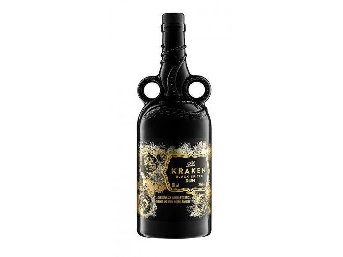 Kraken Black spiced rum Keramická karafa, 40%, 0,7l