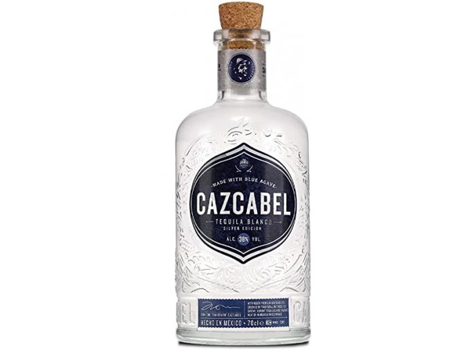 Cazcabel Tequila BLANCO, 38%, 0,7l