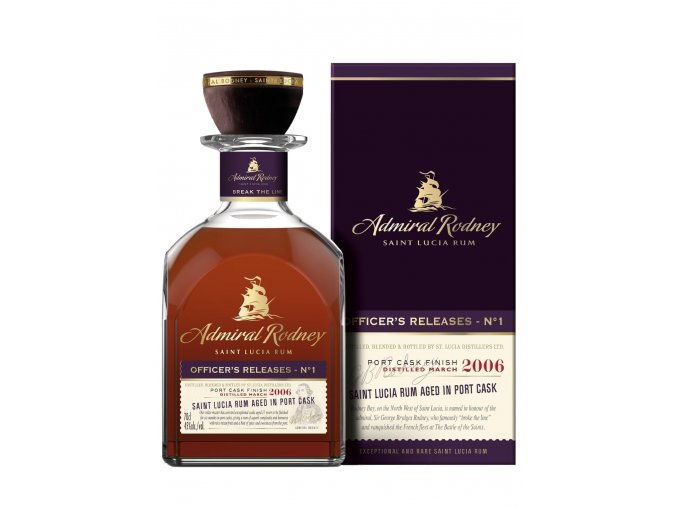 Admiral Rodney Officers Release No. 1 ex Port