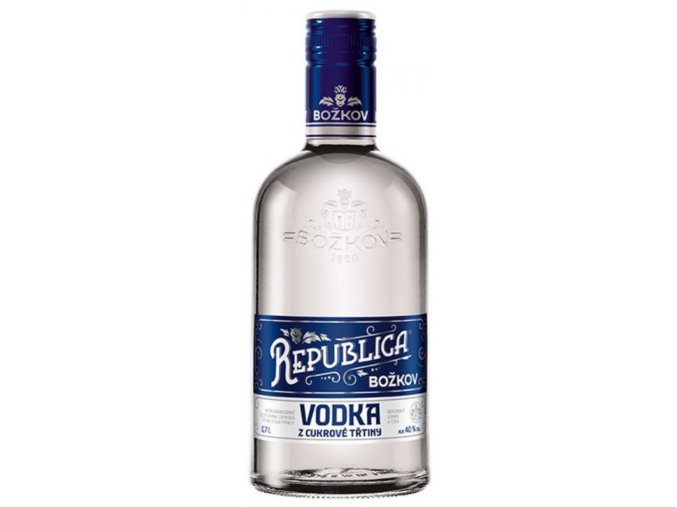 Božkov Republica VODKA, 40%, 0,7l