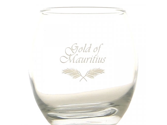 Sklenička Gold of Mauritius