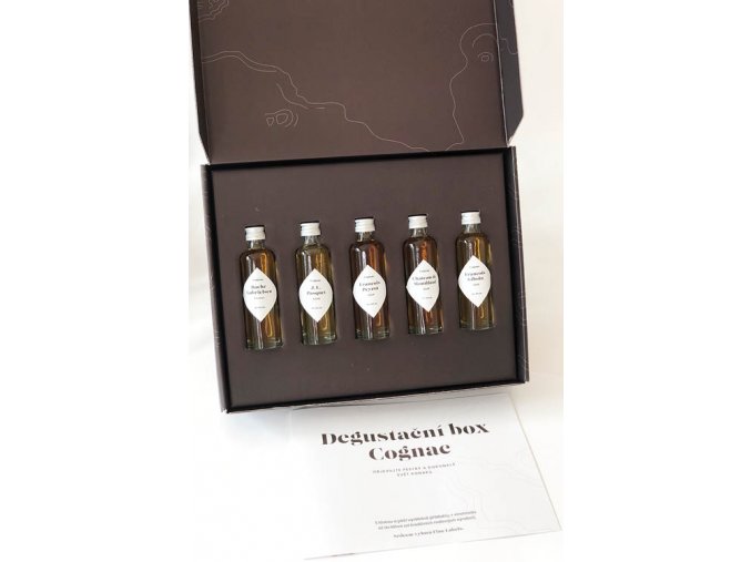 Degustační box ARMAGNAC, 5x0,04l