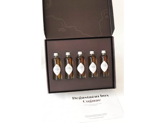 Degustační box COGNAC XO COLLECION, 5x0,04l1