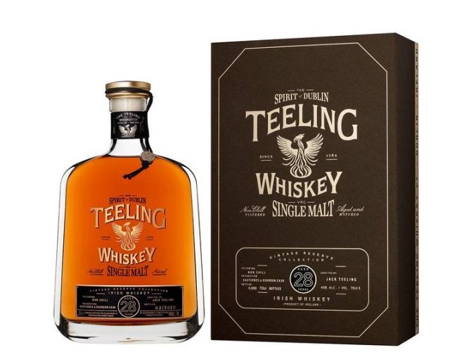 Teeling 28 YO Single Malt, Gift box, 46%, 0,7l