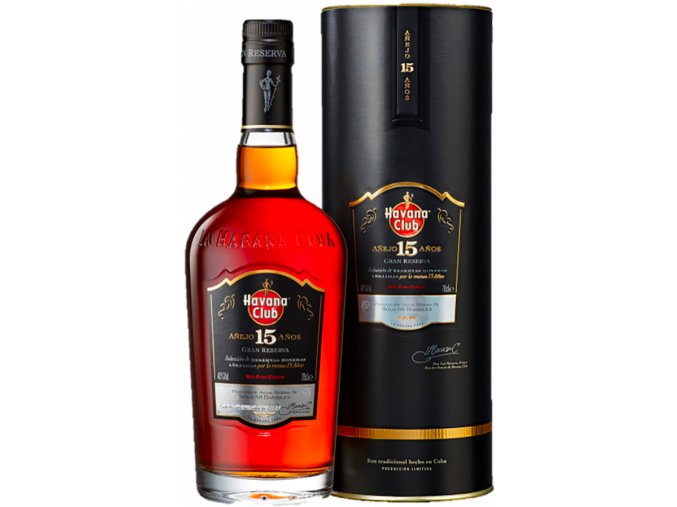 Havana Club 15 YO, Gift box, 40%, 0,7l