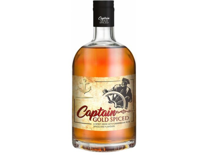 Captain Gold Spiced, 35%, 0,7l