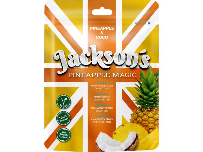 jacksons pineapple package transparent nahled