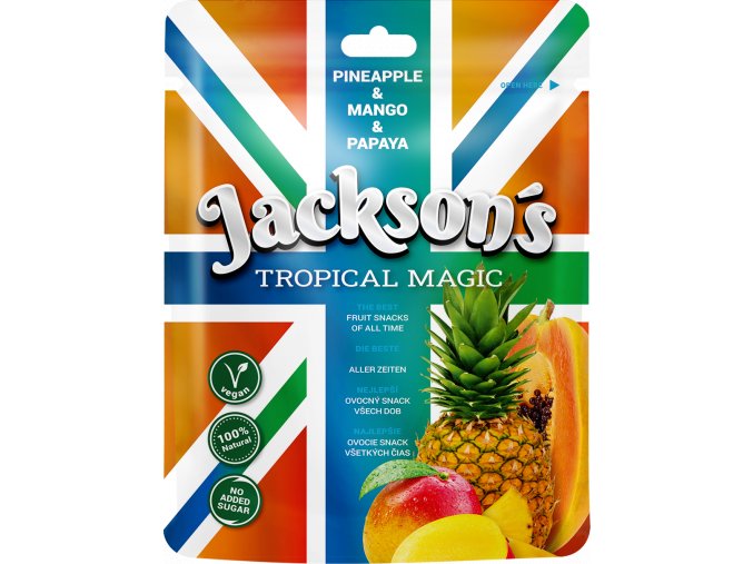 jacksons tropical package transparent nahled