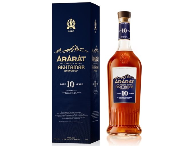 Ararat 10 YO, Gift box, 40%, 0,7l