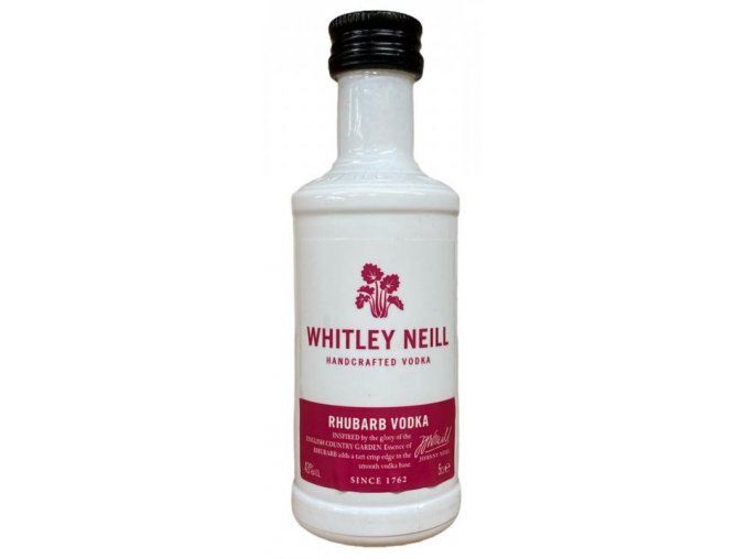 Whitley Neill Rhubarb VODKA 43%, 0,05l