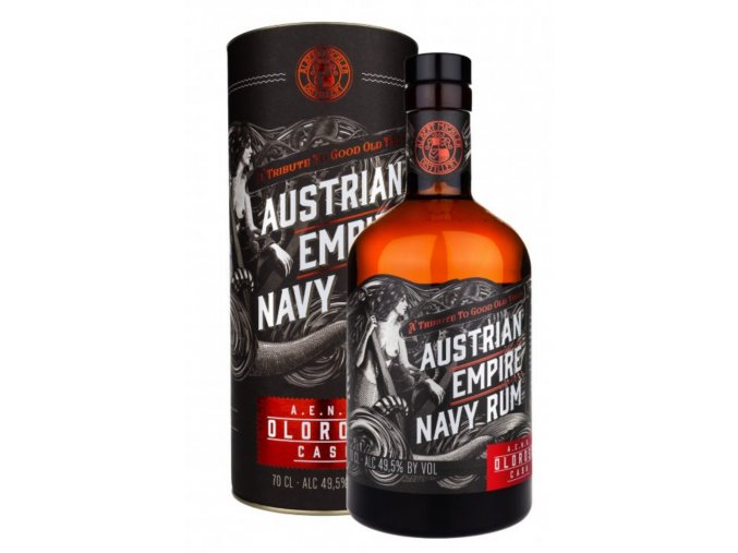 Austrian Empire Navy Double Cask Oloroso, Gift box, 49,5%, 0,7l