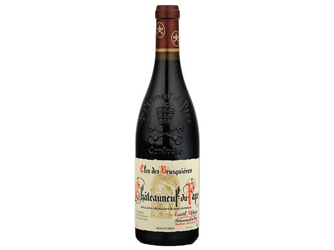 Chateauneuf du Pape 2015, Clos de Brusquieres, 0,75l