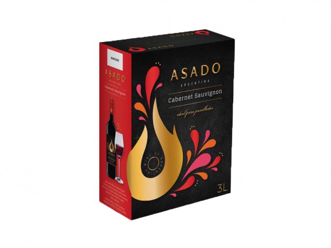 Asado Argentina Cabernet sauvignon, bag in box, 3l