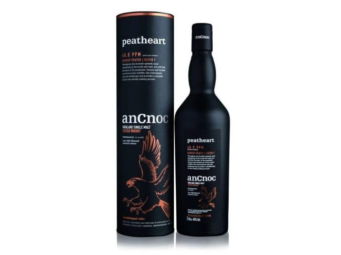 AnCnoc Peatheart, Gift box, 46%, 0,7l