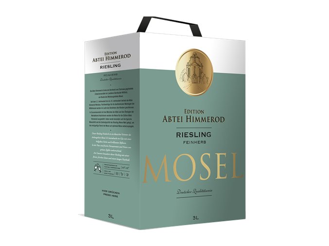 Abtei Himmerod Riesling FEINHERB Mosel, bag in box, 3,0l