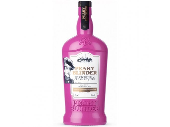 peaky blinder raspberry rum liqueur 70cl 17