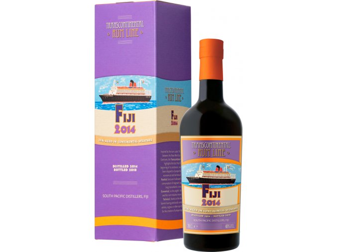 Transcontinental Rum Line Fiji 2014, 48%, 0,7l