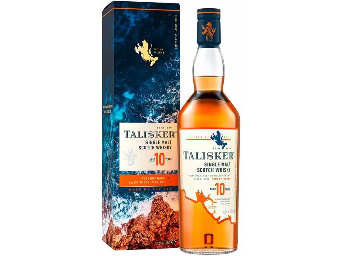 Talisker 10 YO, Gift box, 45,8%, 0,7l