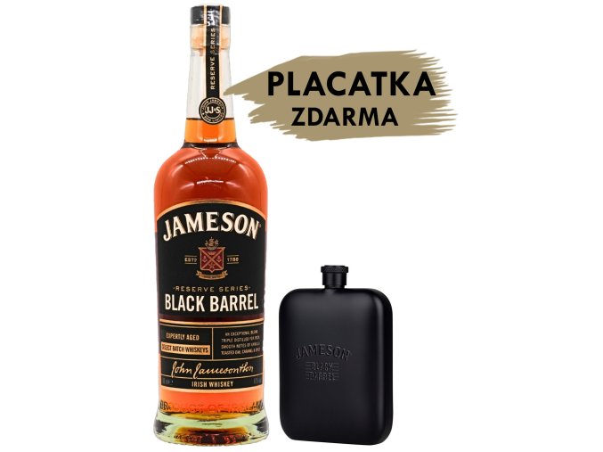 jameson black barrel whiskey 40 0 7l