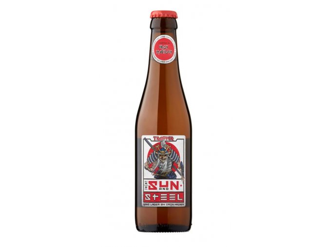 Iron Maiden´s Sun and Steel Sake lager, 4,8%, 0,33l