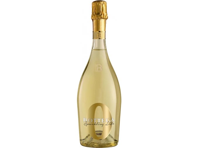 Bottega Sparkling Zero White, 0,75l