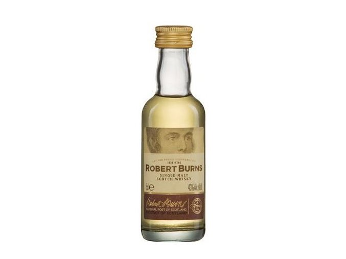 Robert Burns Malt, 43%, 0,05l